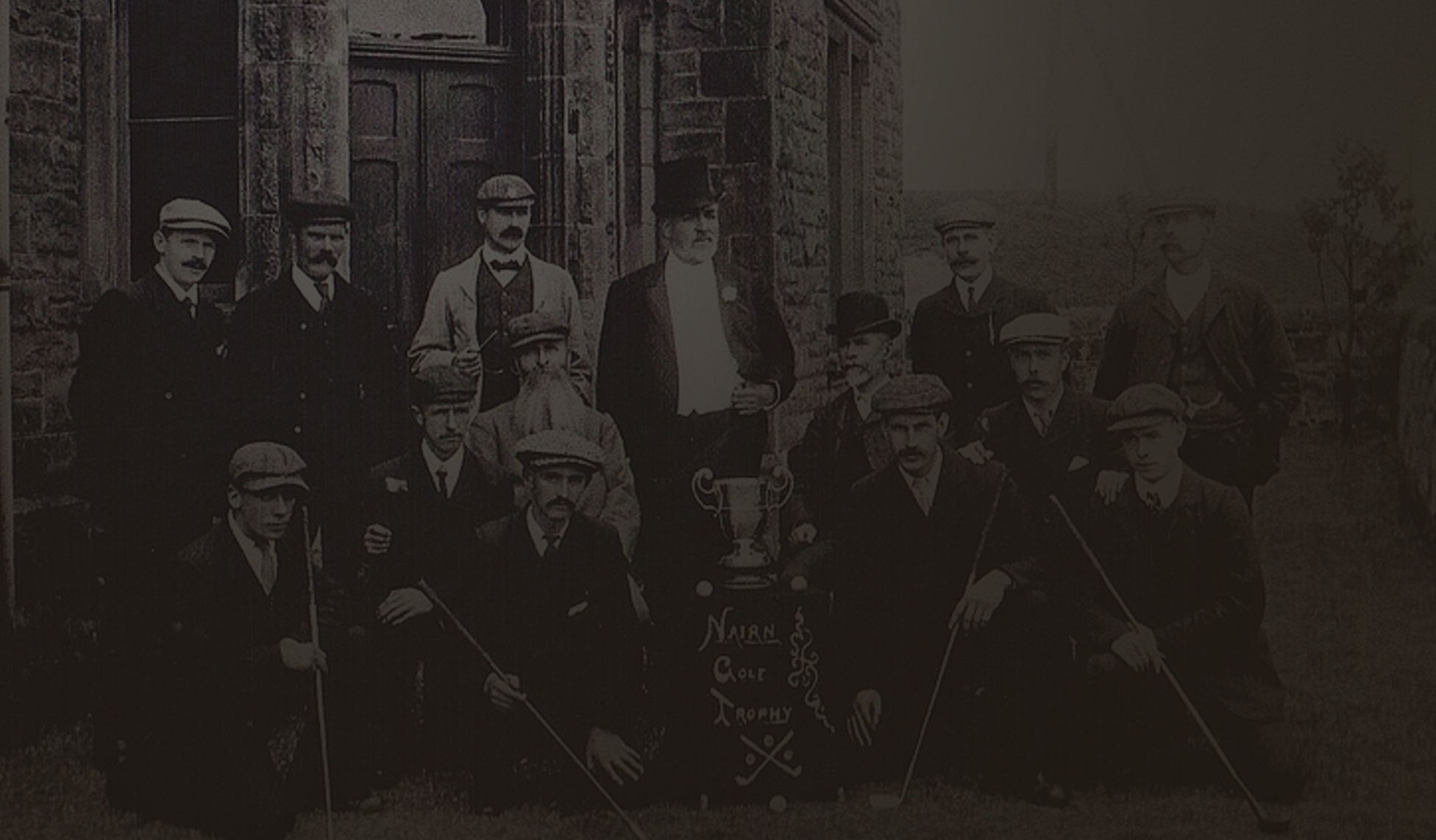 Vintage Photo - Golf Trophy Win